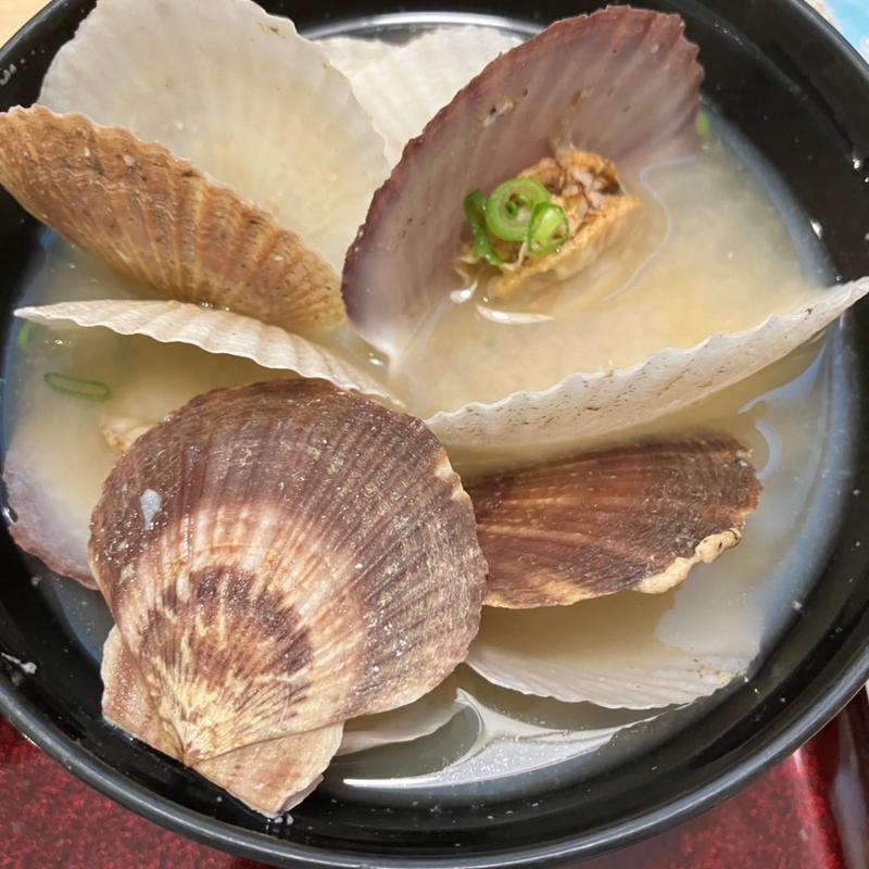 ホタテ味噌汁(北海道生まれ和食処とんでん 厚別店)