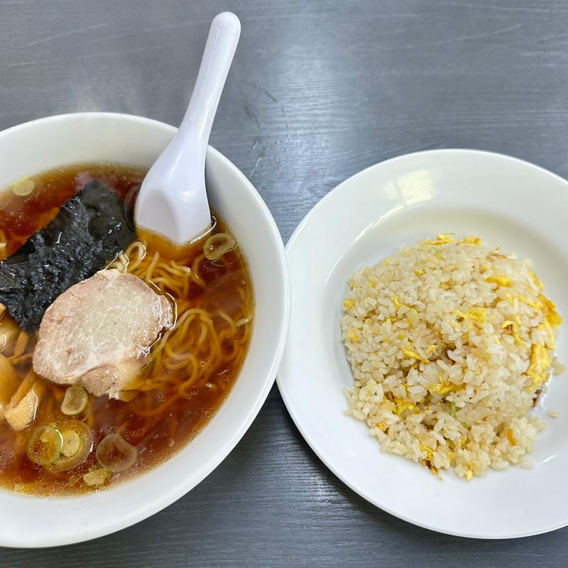 チャーハン・ラーメン(大寛)