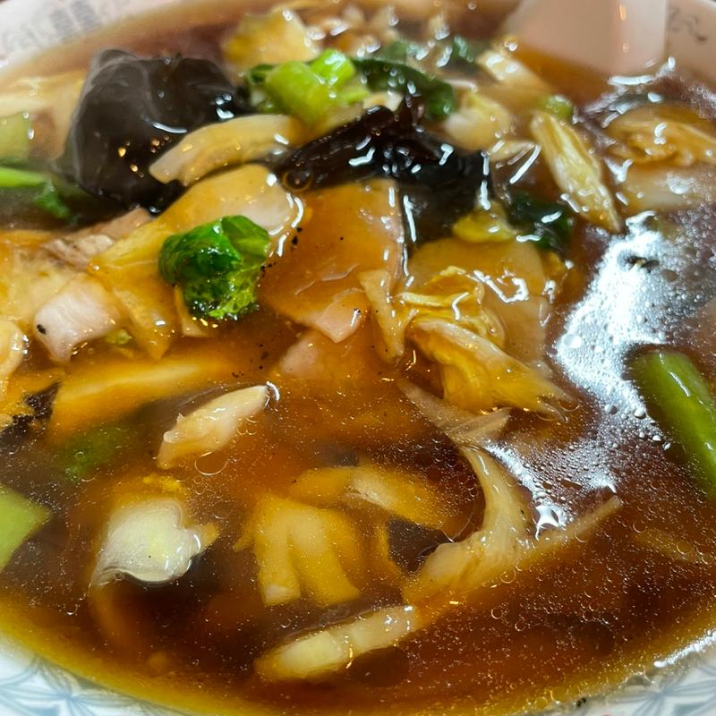 五目中華そば(高庄亭)