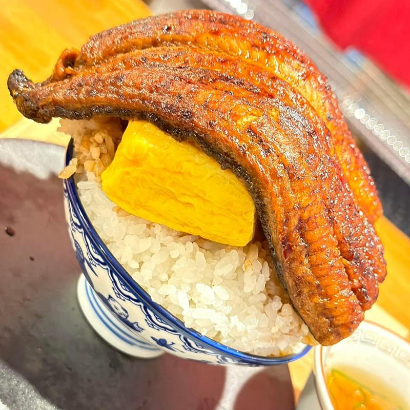 鰻玉丼(日本栄光酒場 ロッキーカナイ 神楽坂)