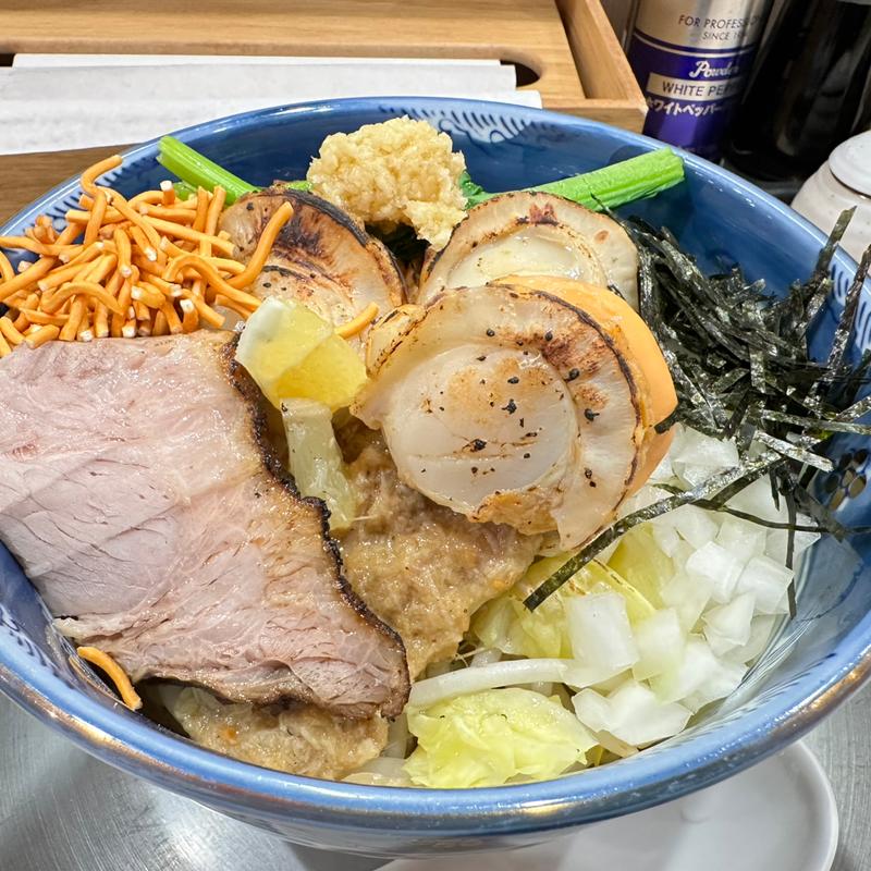 帆立のバター醤油(ラーメン専科 竹末食堂)