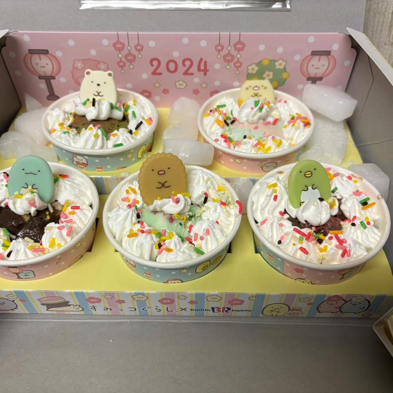 すみっコぐらしひなだんかざり(サーティワンアイスクリーム 六甲店)