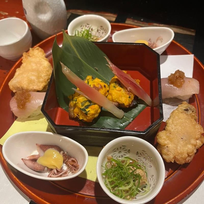 鰆菜の花焼き　あしらい　コース(多満喜)