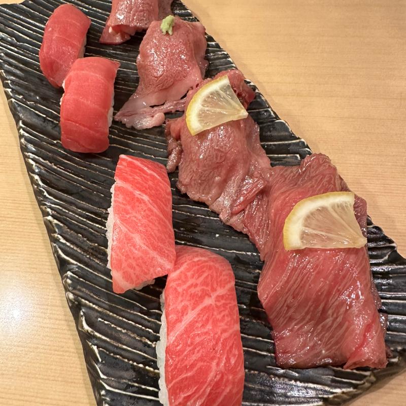 大トロ中トロ村上牛にぎり(富寿し 直江津店)