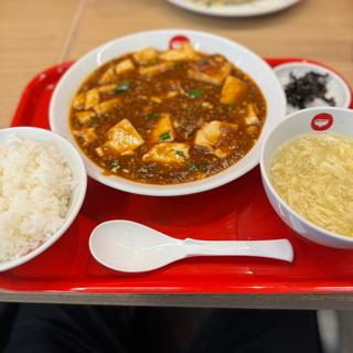 麻婆豆腐定食(ラーメン新世 本店)
