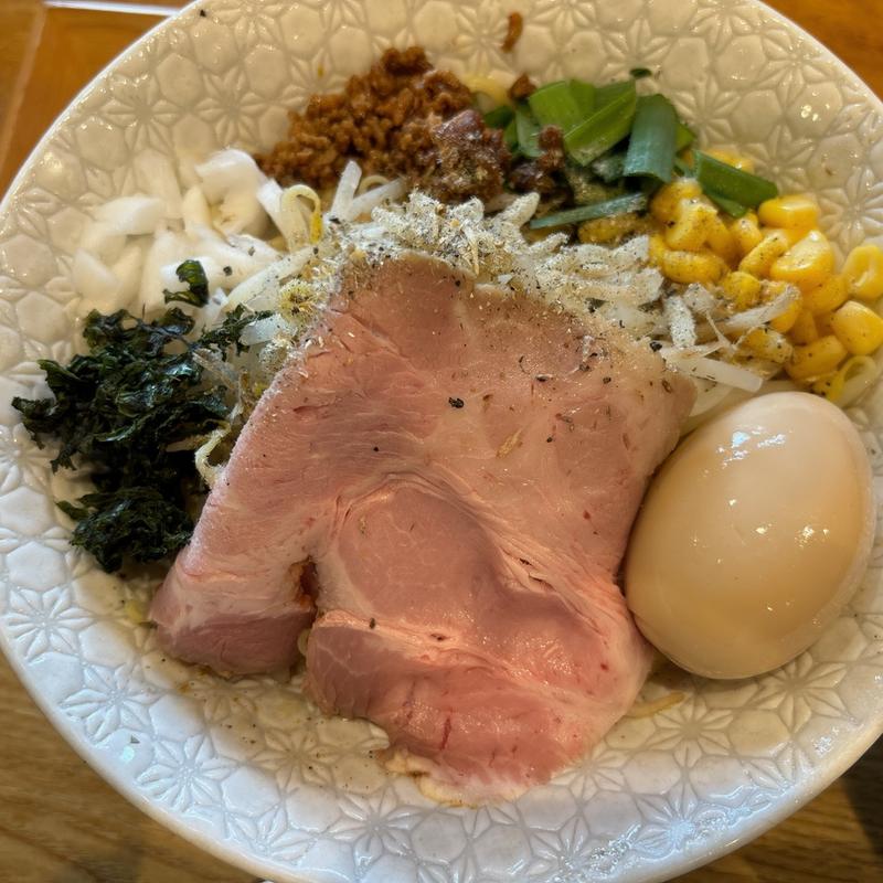 にぼしまぜそば(味噌らーめん専門店 柿田川 ひばり)