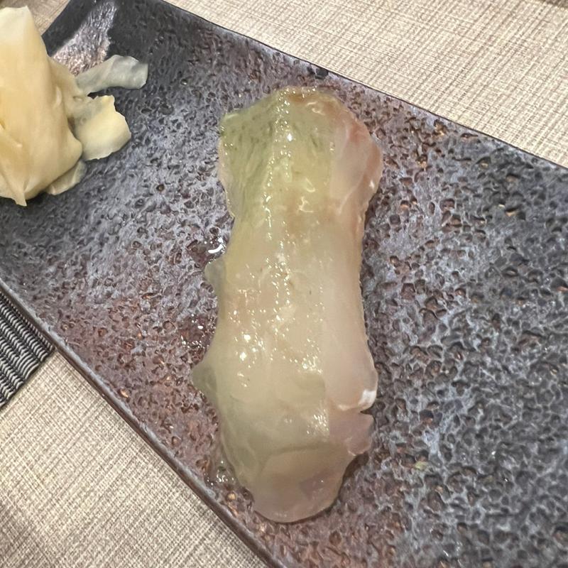 平目の昆布〆握り(つづみ )