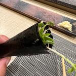 貝割れ 手巻き寿司