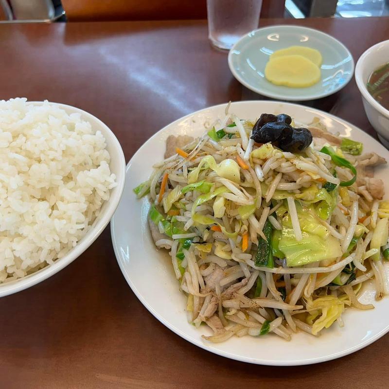 野菜炒め ライス大(満北亭 砂川九番店)