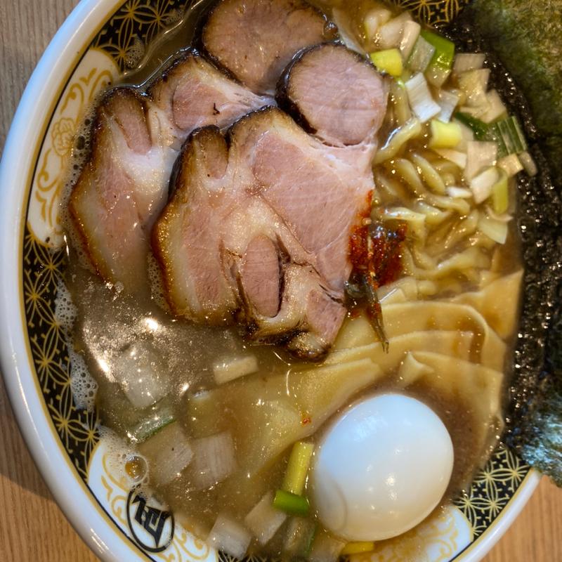 特製煮干油そば(すごい！煮干ラーメン どうけん)