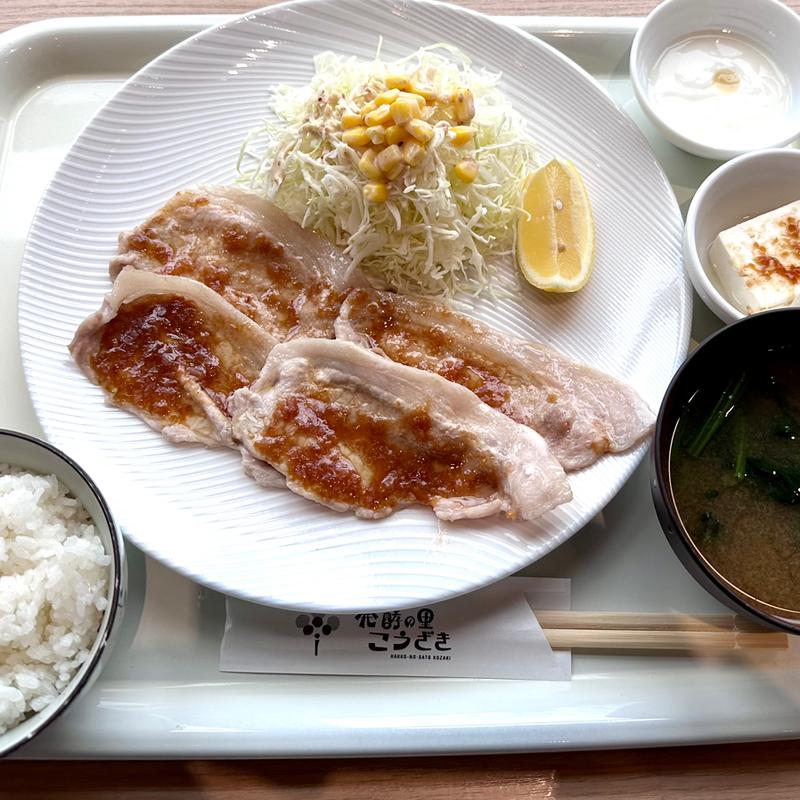 豚肉の味噌麹焼き定食(ファミリーマート 道の駅醗酵の里こうざき店 （FamilyMart）)