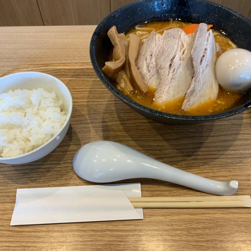 味噌ラーメン極楽盛り(ラーメン旭川)