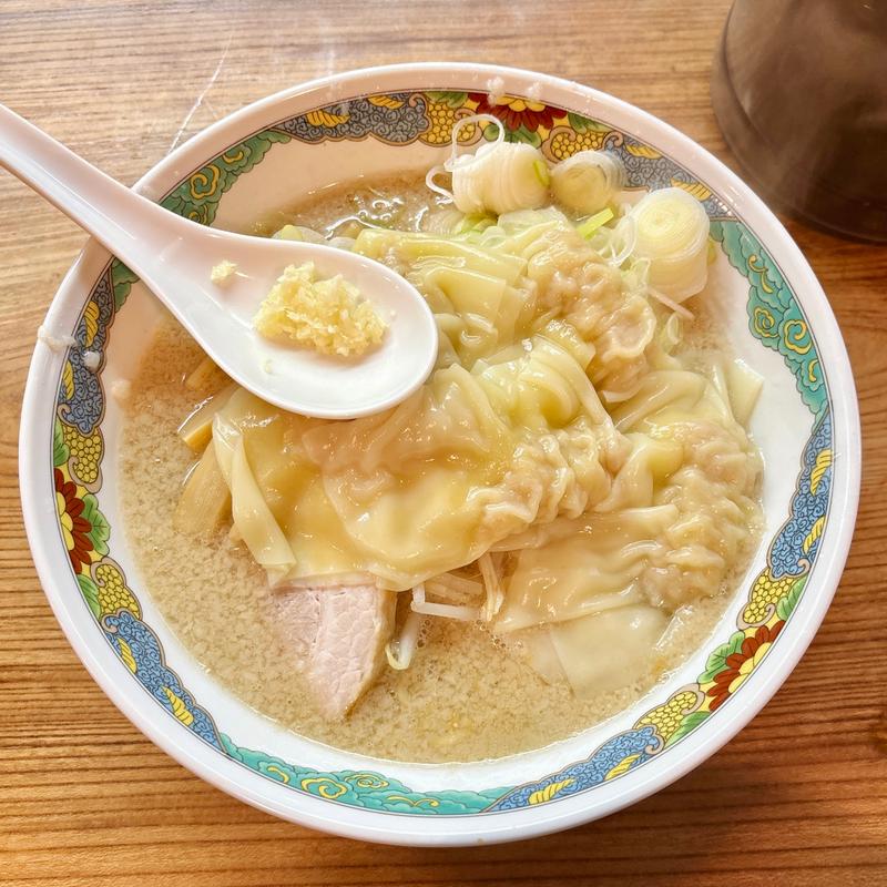 ワンタンメン(特麺コツ一丁ラーメン)