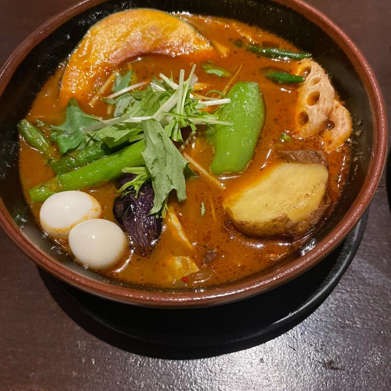 チキン　スープカレー(アジアバー ラマイ 旭川東光店)