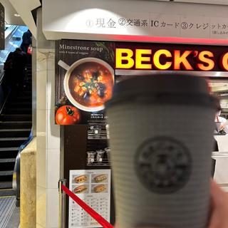 ブレンドコーヒーRテイクアウト(ベックスコーヒーショップ 東京新幹線店 （BECK'S COFFEE SHOP）)