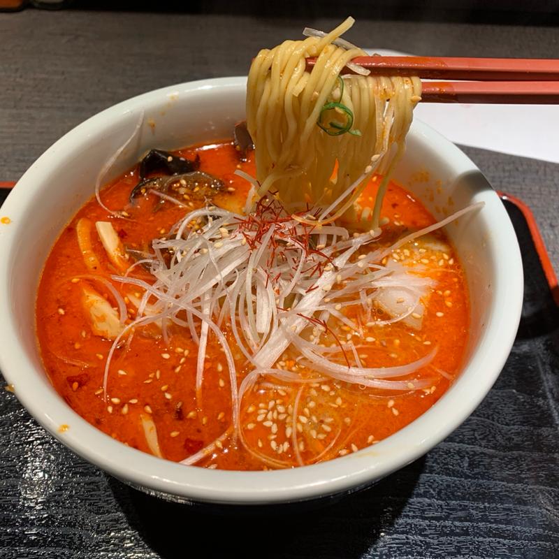 辛味噌らーめん(らーめん山頭火 旭川本店)