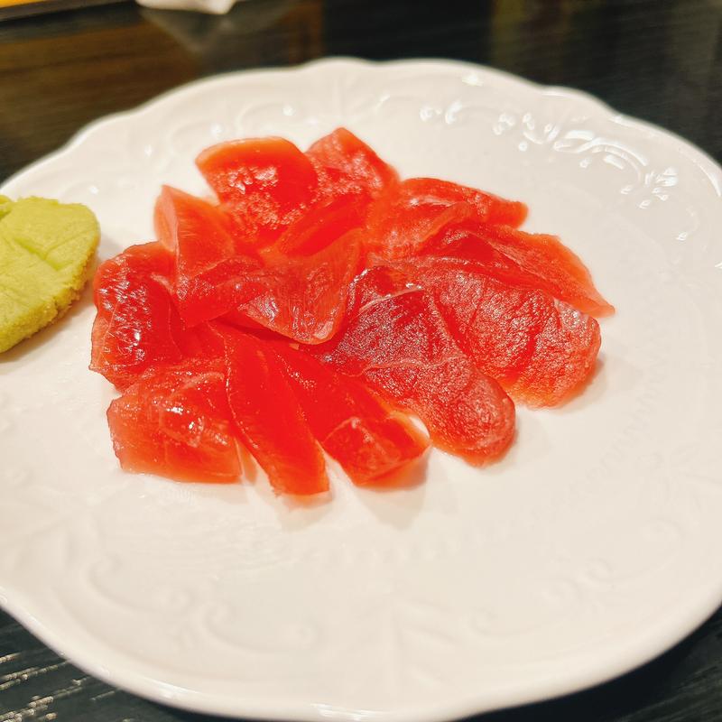 マグロ切り落とし(立飲み 天申道)