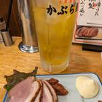 ボールとスモーク鴨肉(かぶら屋 青砥店)