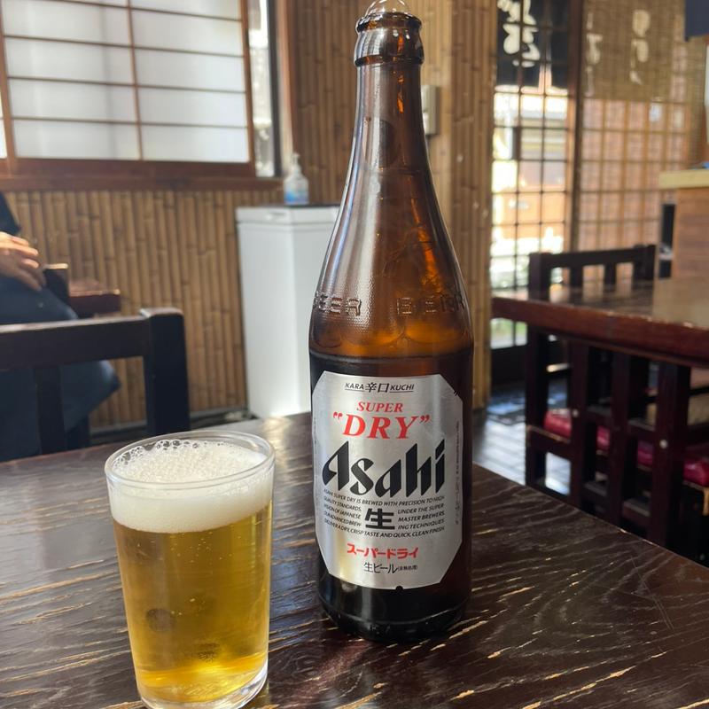 ビール 中(大観亭支店　栄町本店 （ダイカンテイシテン サカエマチホンテン）)