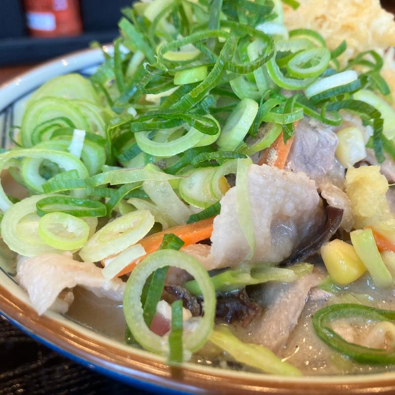 具だくさん豚ちゃんぽんうどん(丸亀製麺ハマサイト)