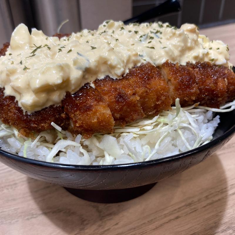 タルタルカツ丼 大盛 シングル(揚げ太郎 高田馬場店)