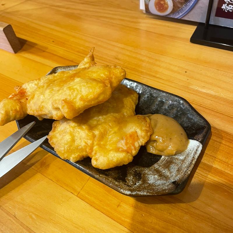 唐揚げ　胸肉(常陸味噌らーめん むとう)