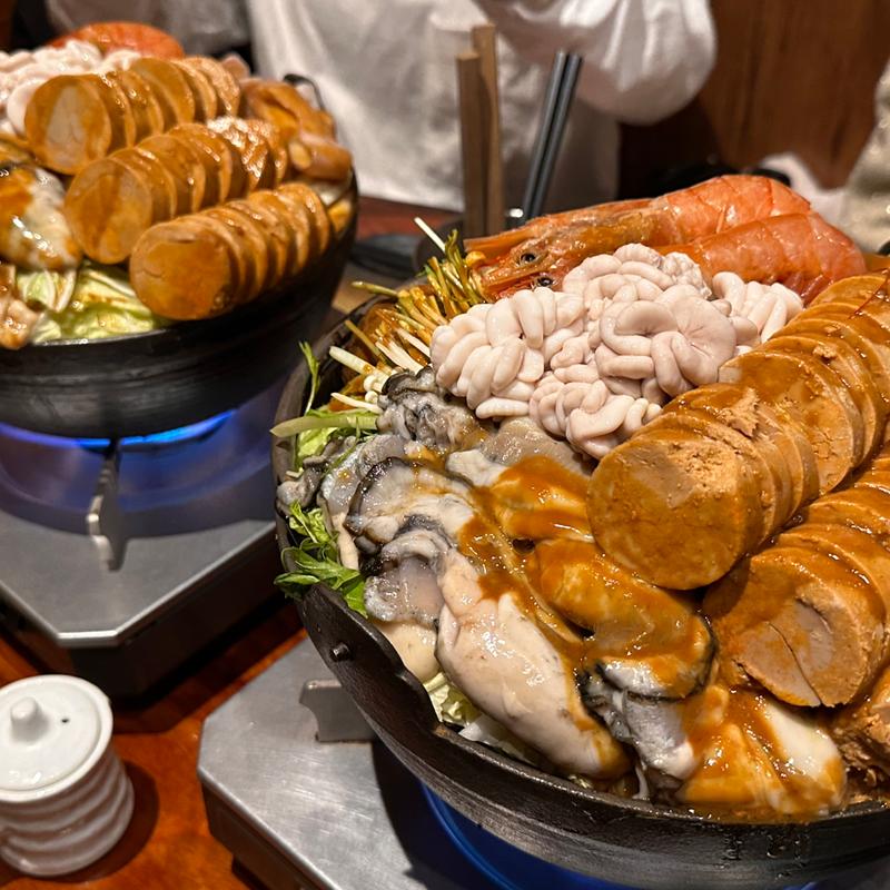 痛風鍋(牡蠣海鮮かいり )