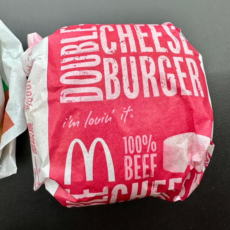 ダブルチーズバーガー(マクドナルド 船橋日大前店)