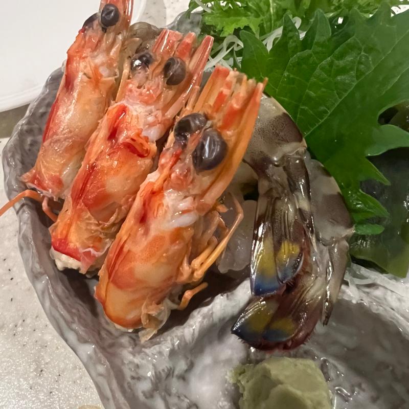 車海老の刺し身(とりさだ)