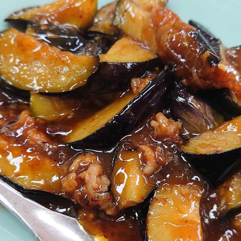 麻婆茄子(七面鳥 )