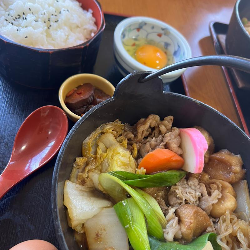 日替わりランチ(すき焼き)(なか )