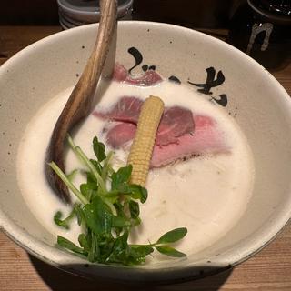 牛白湯(牛骨ら〜めん ぶっこ志 北浜店)