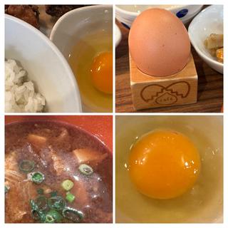 卵かけごはん定食(たまごcaféごはん)