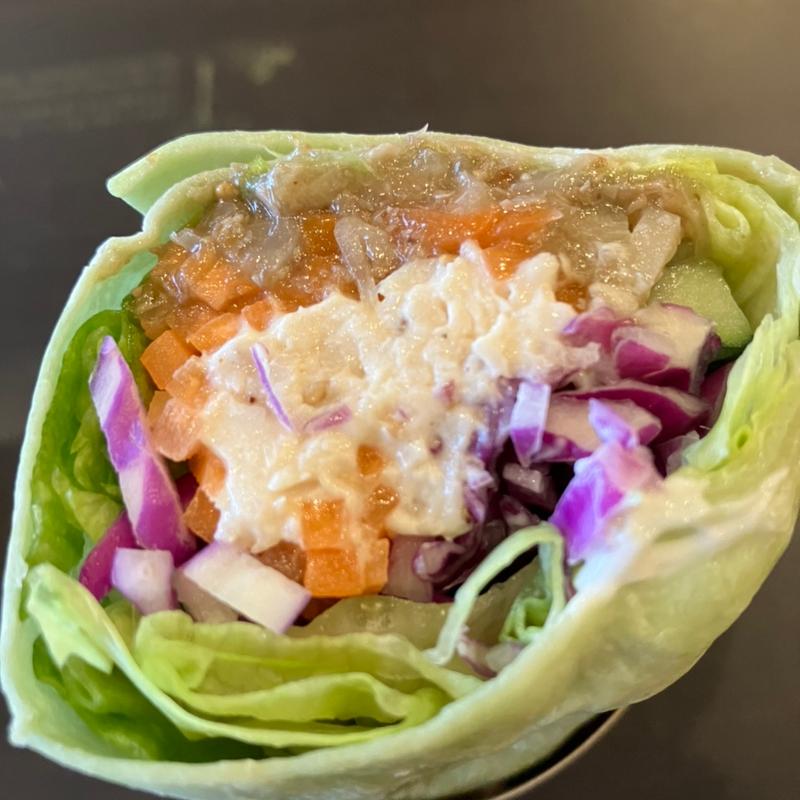 根菜チキンサラダラップ(スターバックスコーヒー 札幌南一条店)