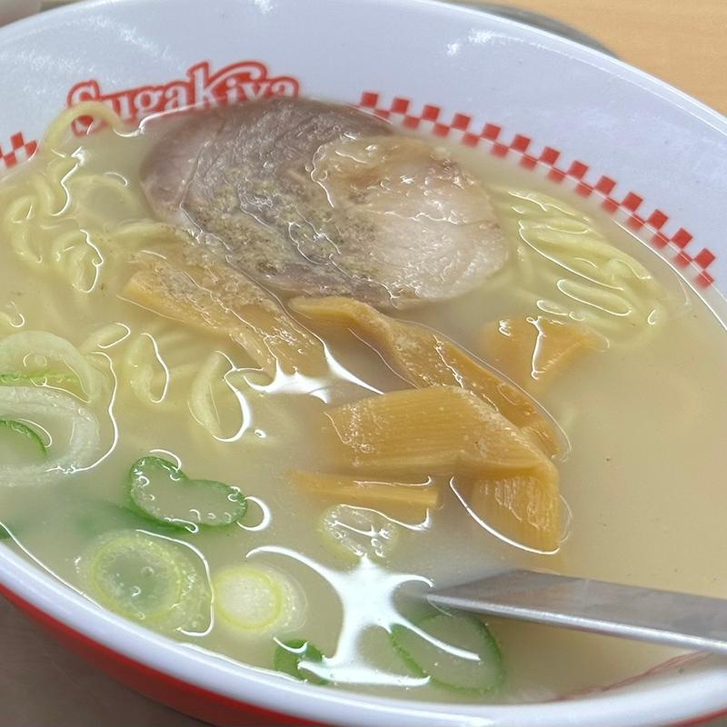 ラーメン(スガキヤ 東海荒尾アピタ店)