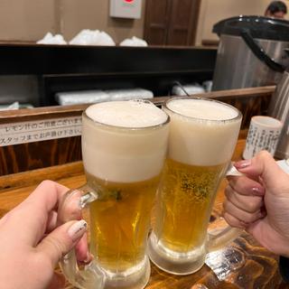 生ビール(しんぱち食堂 大門店)