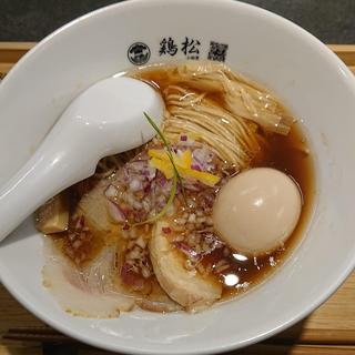 味玉鶏醤油ラーメン(小田原城下町らぁ麺 鶏松)