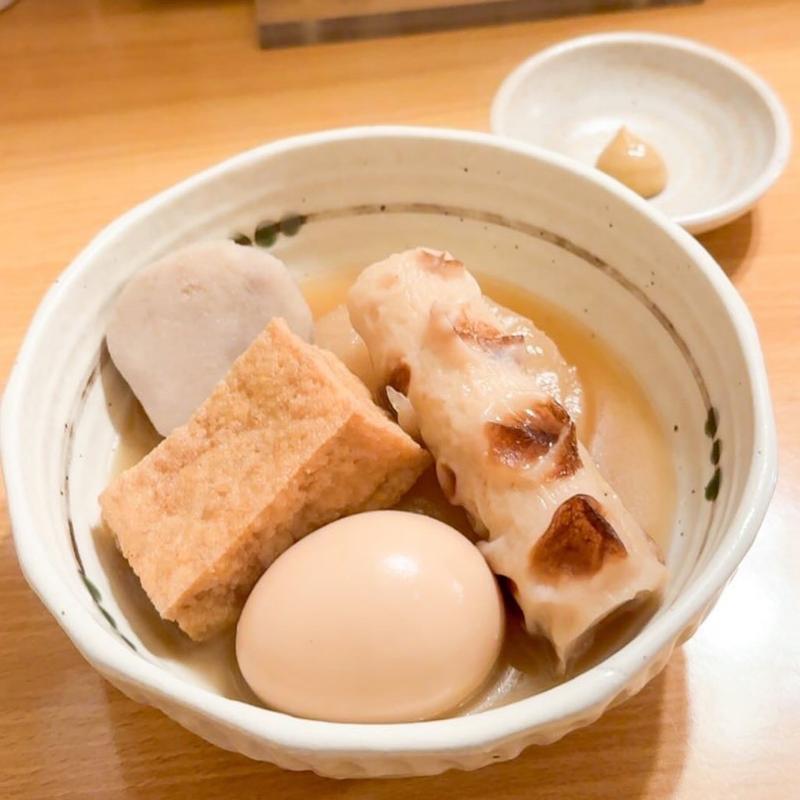 おでん盛り合わせ(きまぐれまるこ食堂)