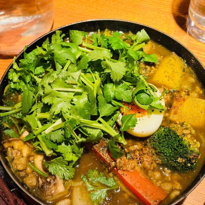 パクチーのエスニックポトフカレー(ポトフ料理 ジョワ（Joie）)