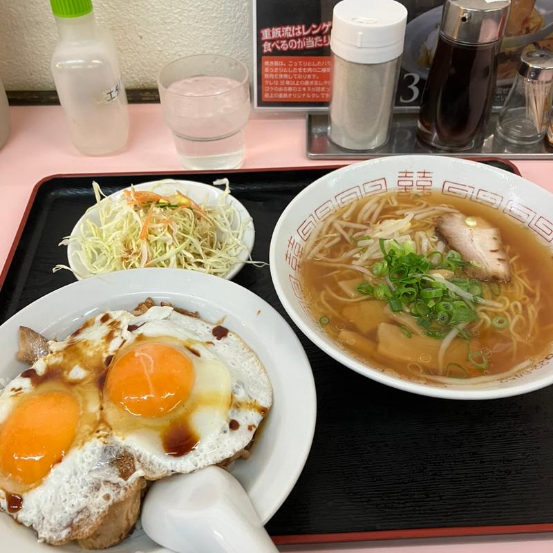 Cセット(重松飯店)