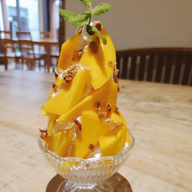 愛文マンゴーパフェ(フルーツショップ　フェリース )