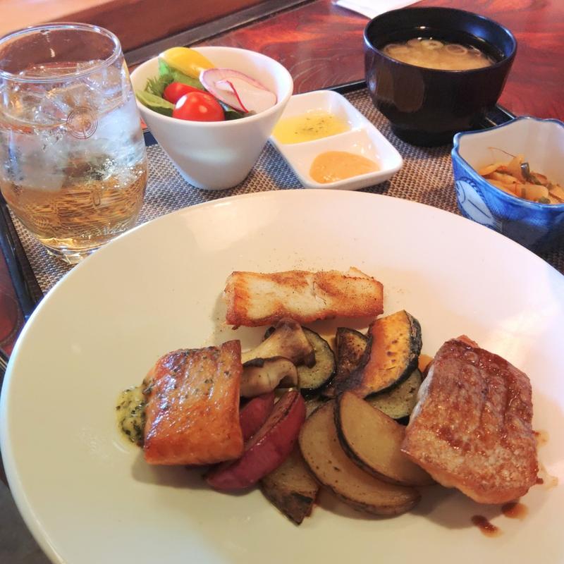 焼魚定食(天狗の宴前沢店)