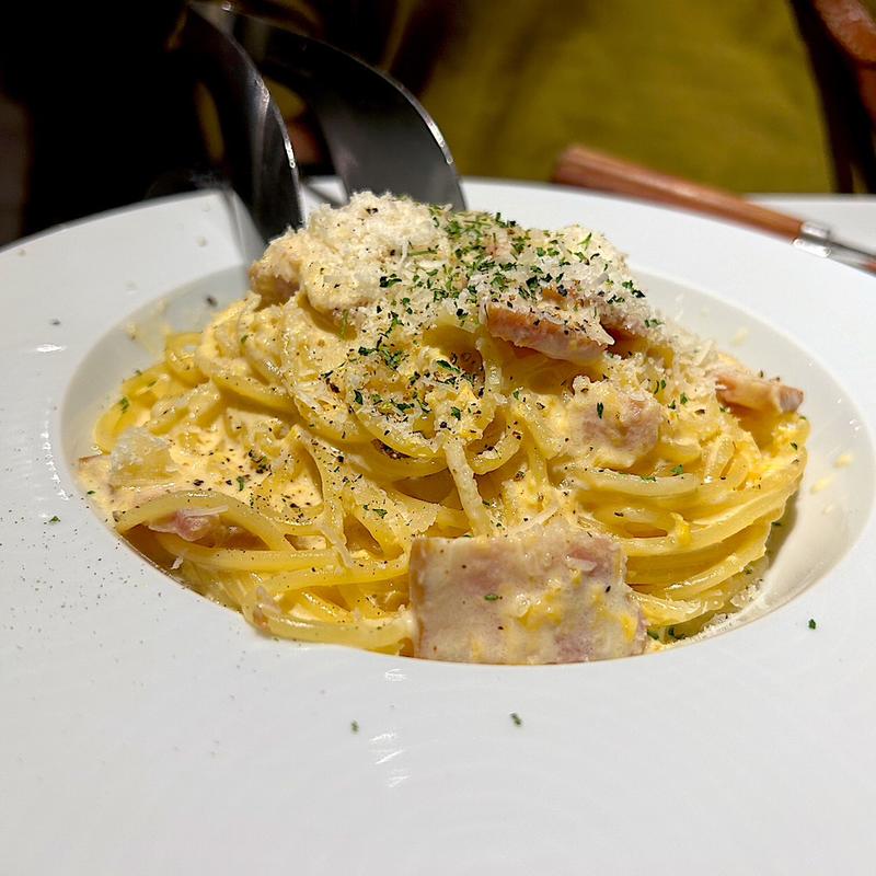 自家製ベーコンのカルボナーラ(仙台キッチン SENDAI KITCHEN)