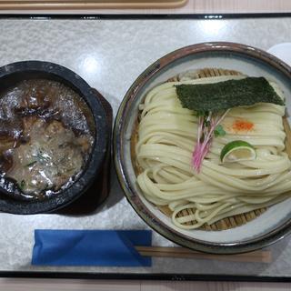 牛醤油つけ麺(つけ麺 青木)