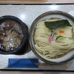 牛醤油つけ麺(つけ麺 青木)