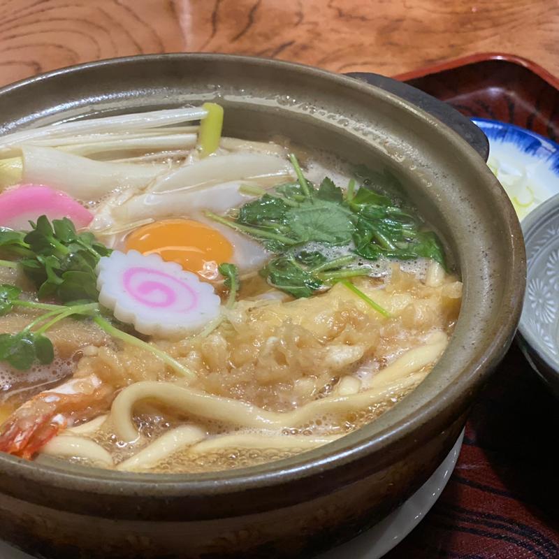 鍋焼きうどん(蕎麦家 更科丸屋)