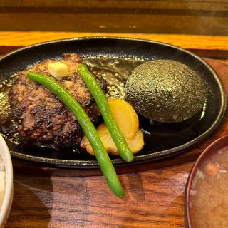 ハンバーグ定食(VIA BEER OSAKA / ヴィアビア オオサカ 新大阪)