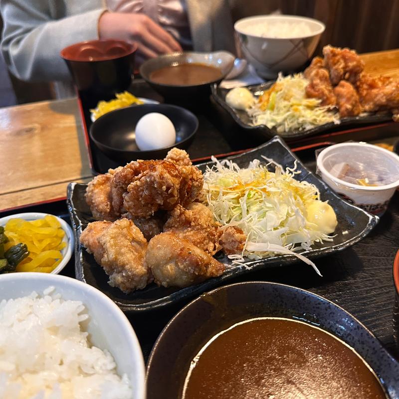 定番！ザンギ定食(どさんこ酒場 森町しげぞう 八重洲口店)