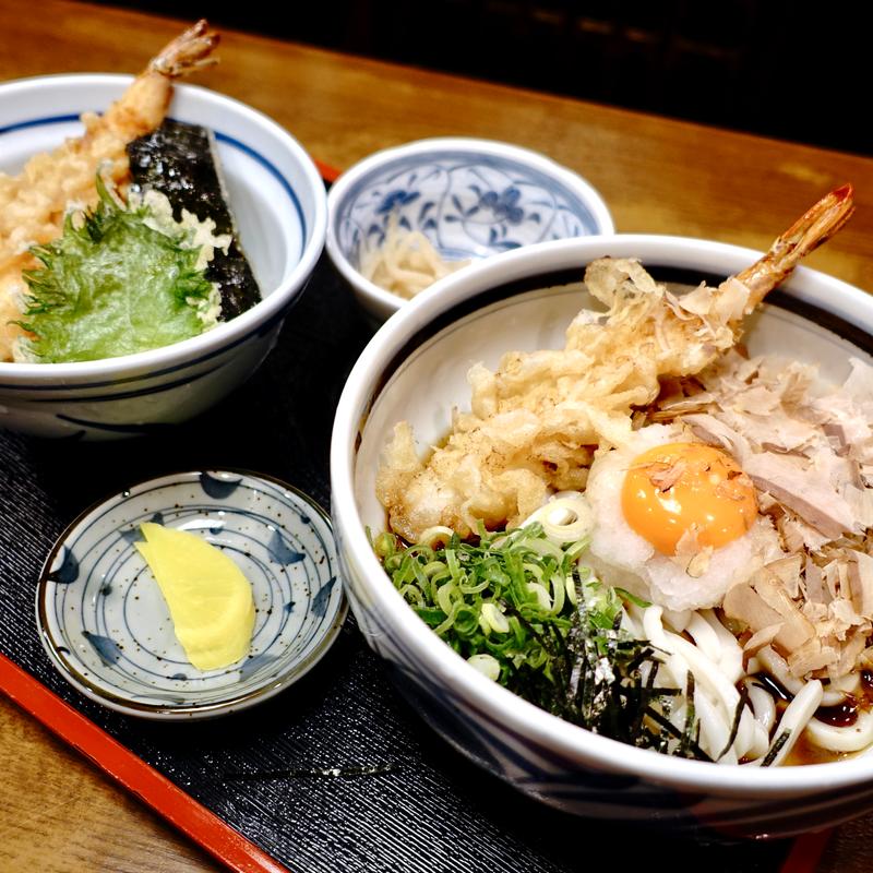 さつき:天丼・ぶっかけうどん（冷）(つうつうハイハイ店)