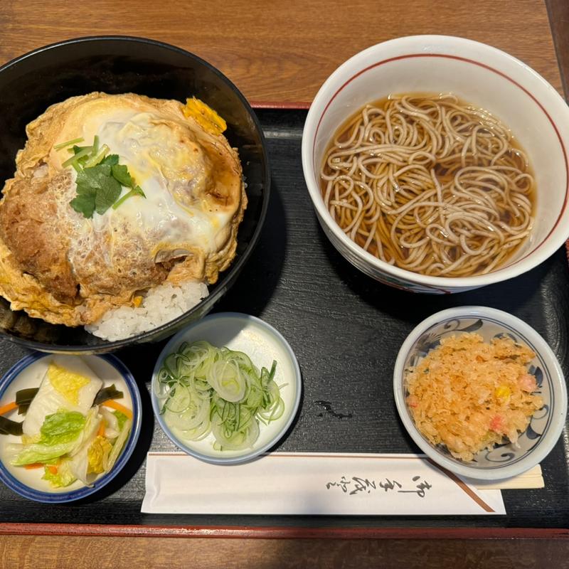 カツ丼セット(更科大黒 )